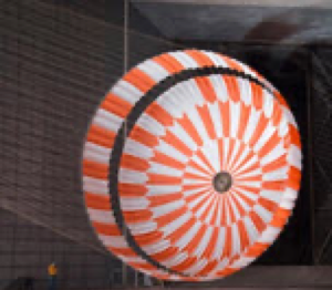 Heathcoat ha fabricado el tejido del paracaídas del Perseverance Rover