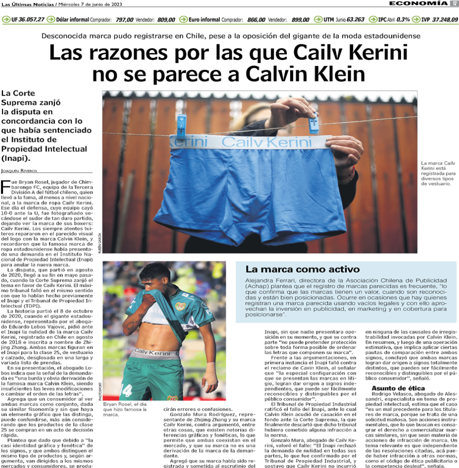 Calvin Klein vs Caliv Kerini